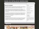 Biura do wynajęcia Warszawa