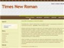 Times New Roman